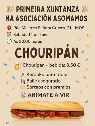 Fechas, información, programa, cartel, imágenes, mapa y ubicación de I Xuntanza Asomamos