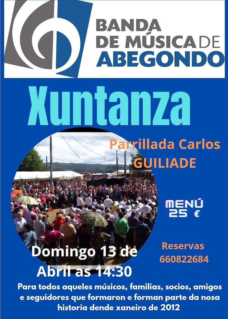 Xuntanza Banda de Música (2025) en Abegondo