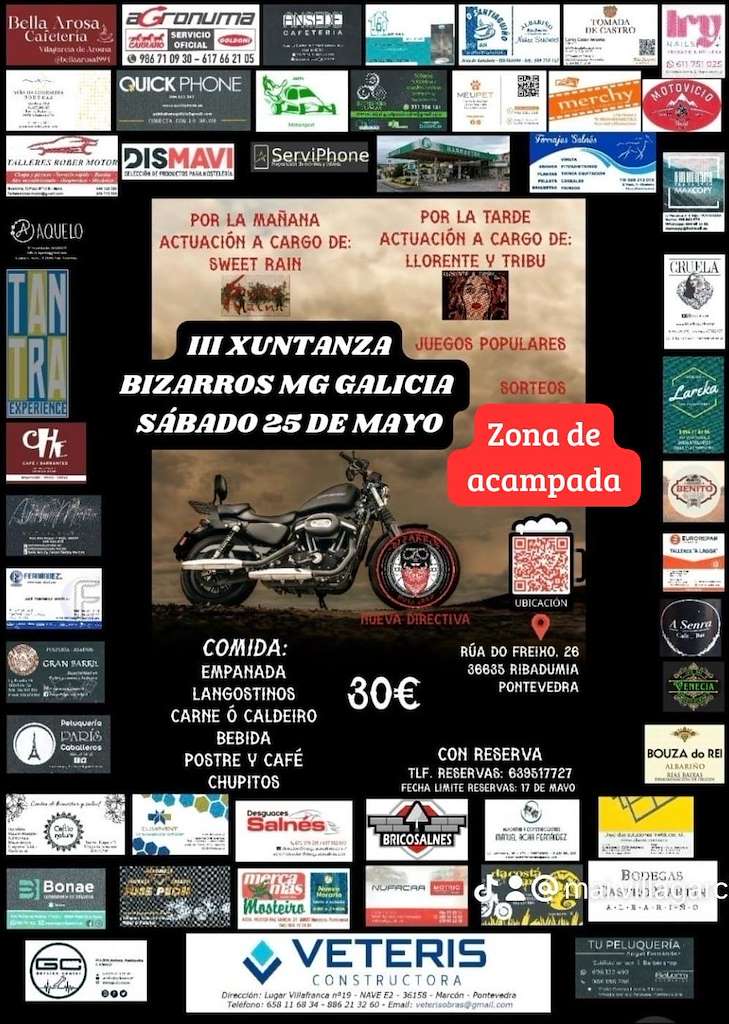 III Xuntanza Bizarros MG en Ribadumia