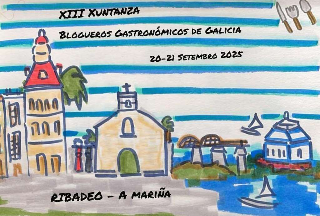 XIII Xuntanza Blogueros Gastronómicos de Galicia (2025) en Ribadeo
