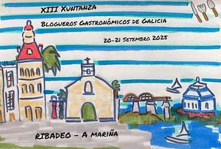 Fechas, información, programa, cartel, imágenes, mapa y ubicación de XIII Xuntanza Blogueros Gastronómicos de Galicia  en  Ribadeo