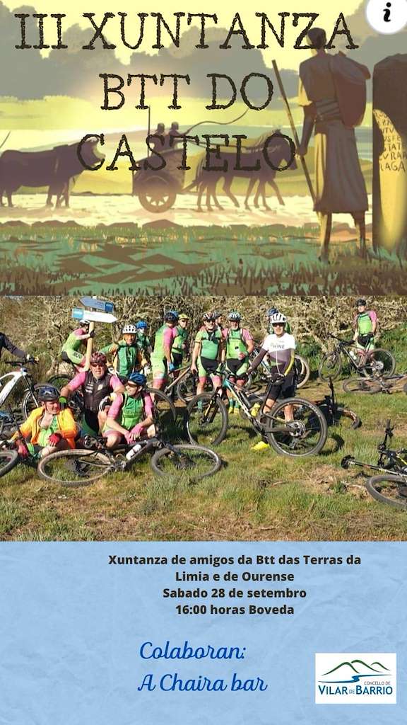 III Xuntanza Btt do Castelo en Bóveda
