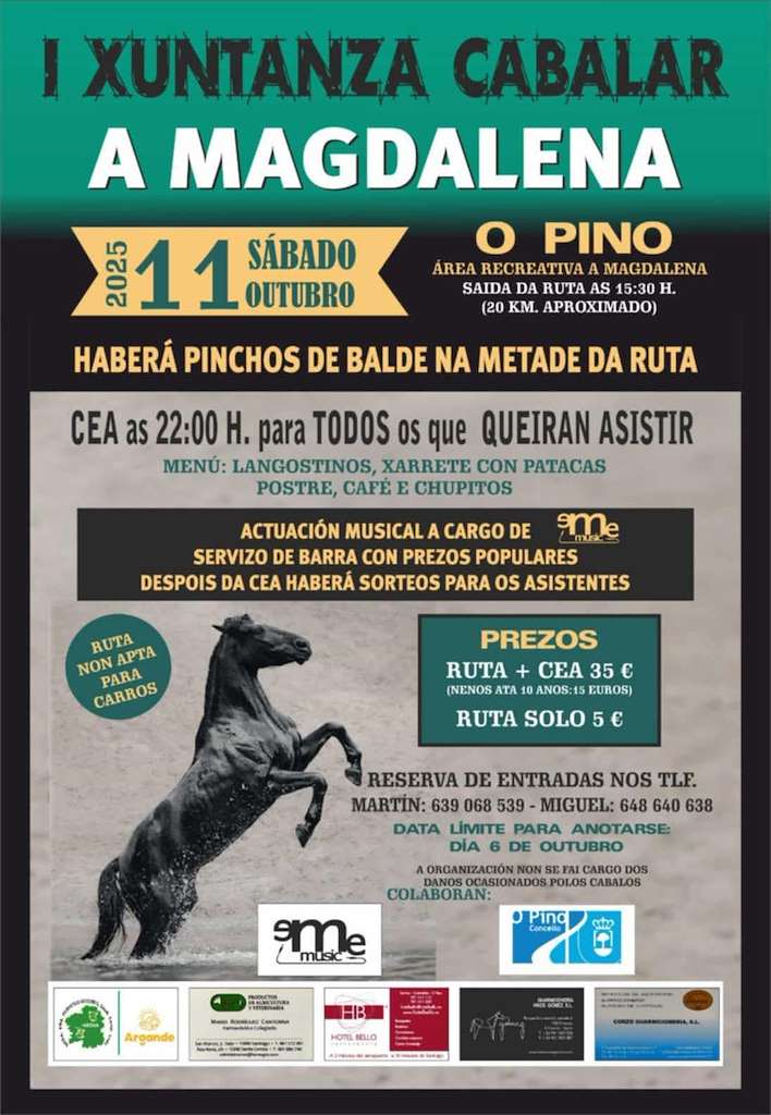 I Xuntanza Cabalar A Magdalena en O Pino