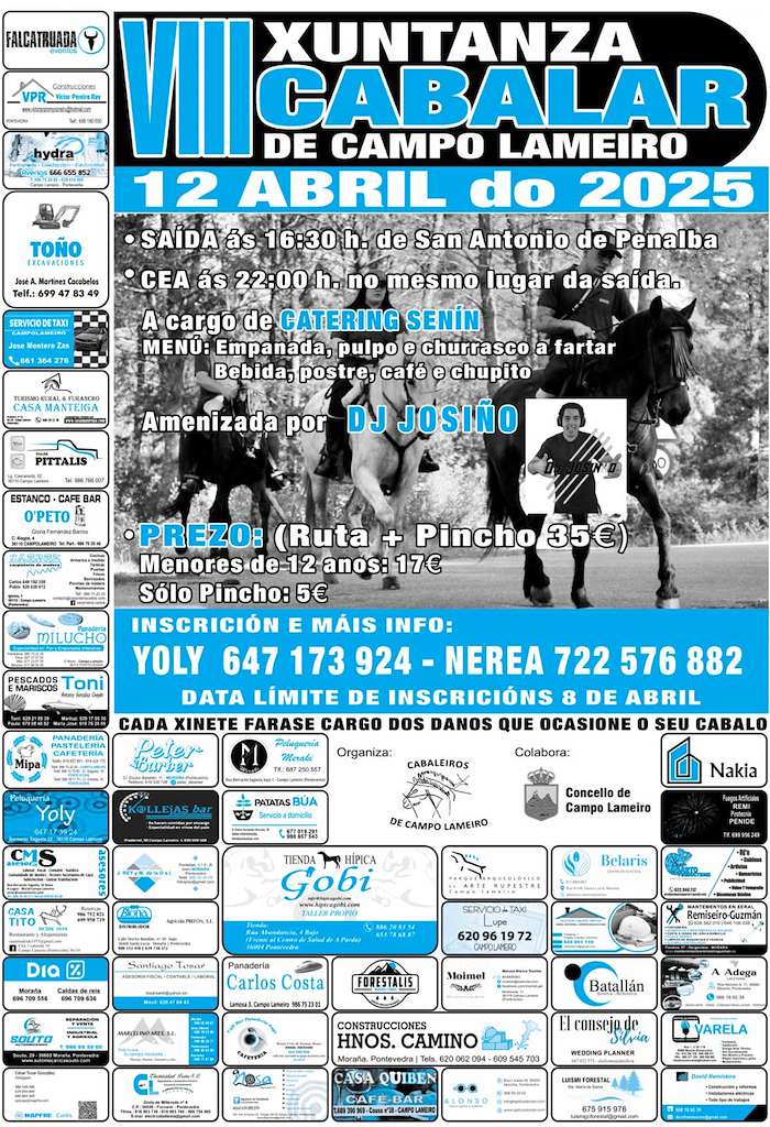 VIII Xuntanza Cabalar (2025) en Campo Lameiro