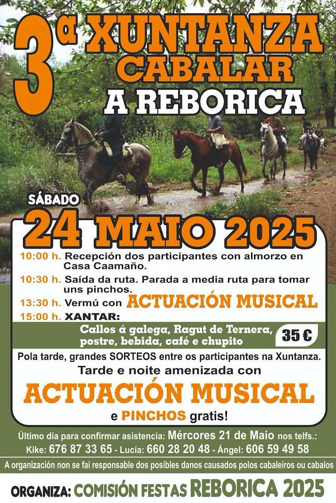 III Xuntanza Cabalar da Reborica en Aranga
