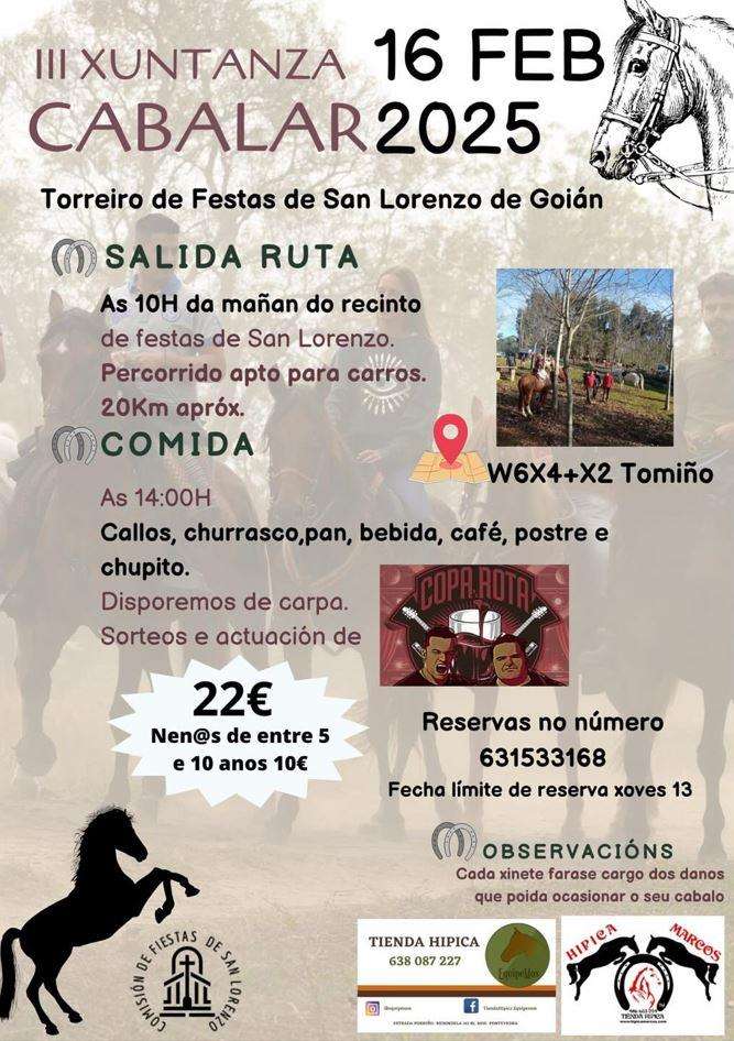 III Xuntanza Cabalar de Goián en Tomiño
