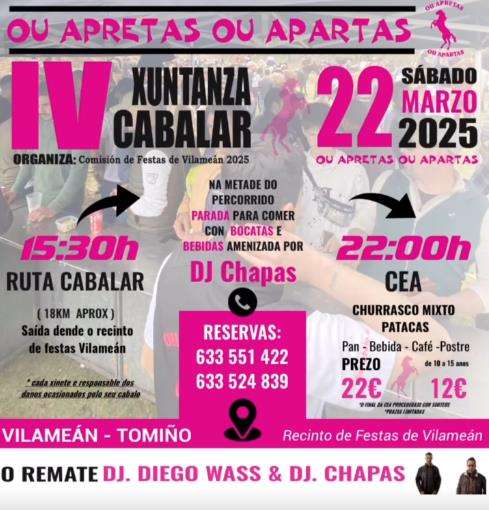 IV Xuntanza Cabalar de Vilameán  en Tomiño