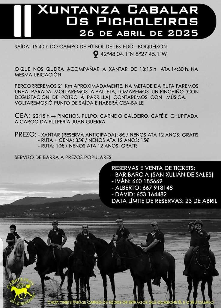 II Xuntanza Cabalar Os Picholeiros en Boqueixón