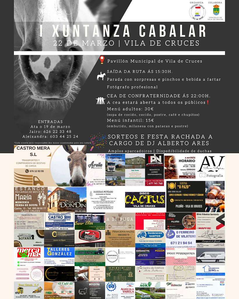 I Xuntanza Cabalar en Vila de Cruces
