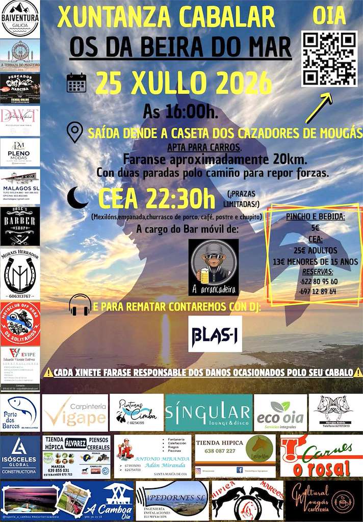 Xuntanza Calabar os da Beira do Mar (2026) en Oia