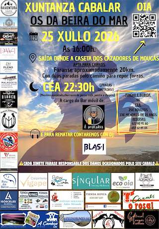 Fechas, información, programa, cartel, imágenes, mapa y ubicación de Xuntanza Calabar os da Beira do Mar (2026)  en  Oia