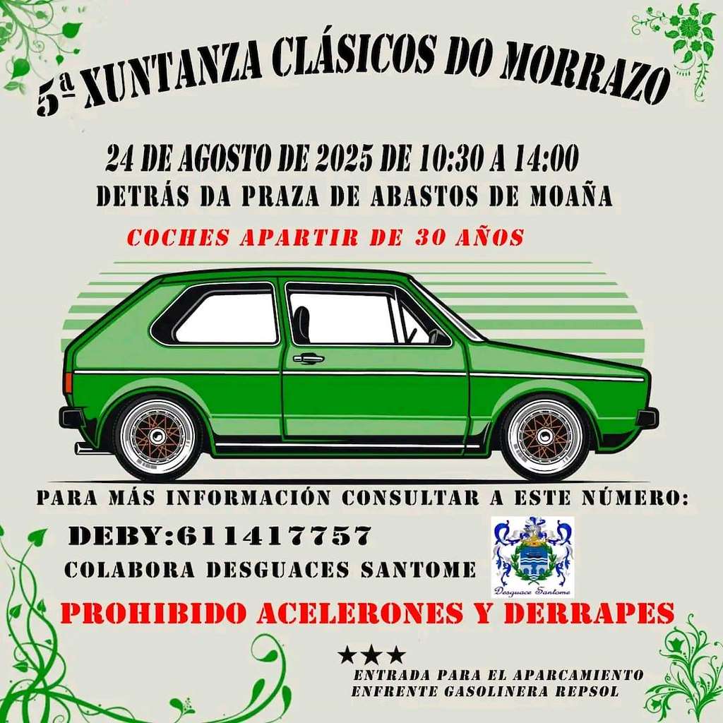 V Xuntanza Clásicos do Morrazo en Moaña