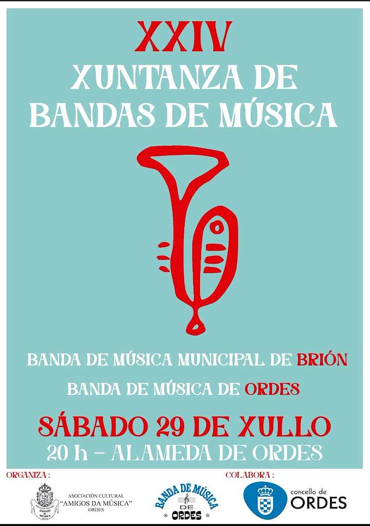 XXIV Xuntanza de Bandas de Música en Ordes