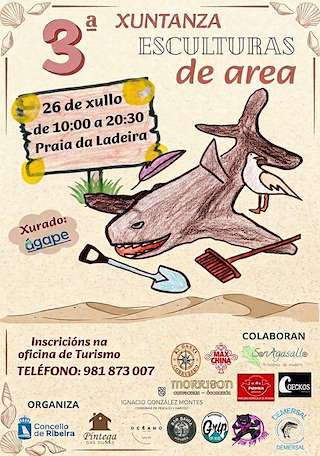 Fechas, información, programa, cartel, imágenes, mapa y ubicación de III Xuntanza de Esculturas de Area (2026)  en  Ribeira
