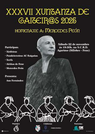 Fechas, información, programa, cartel, imágenes, mapa y ubicación de XXXVII Xuntanza de Gaiteiros (2025) en Fene