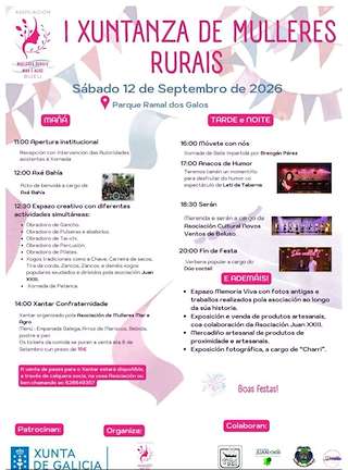Fechas, información, programa, cartel, imágenes, mapa y ubicación de I Xuntanza de Mulleres Rurais (2026)  en  Bueu