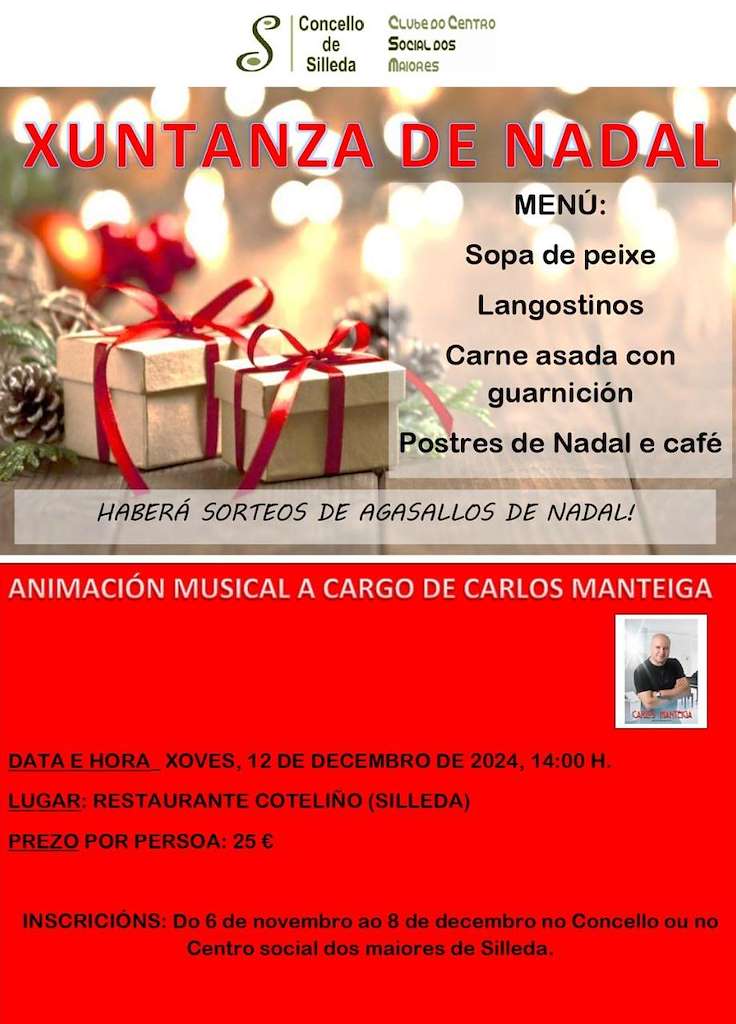 Xuntanza de Nadal en Silleda