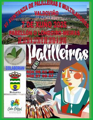Fechas, información, programa, cartel, imágenes, mapa y ubicación de VI Xuntanza de Palilleiras e Multilabores  en  Valdoviño