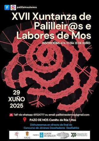 Fechas, información, programa, cartel, imágenes, mapa y ubicación de XVII Xuntanza de Palilleiras  en  Mos