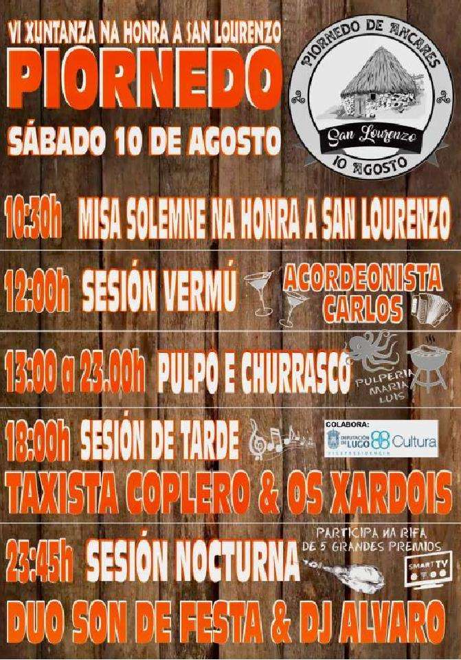 Xuntanza de San Lourenzo de Piornedo en Cervantes