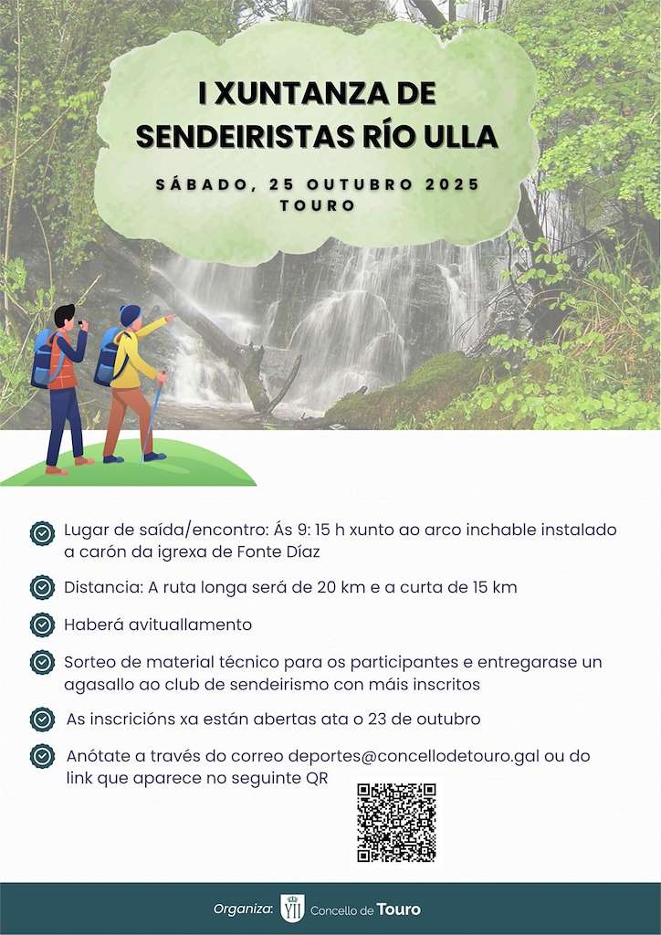 I Xuntanza de Sendeiristas Río Ulla en Touro