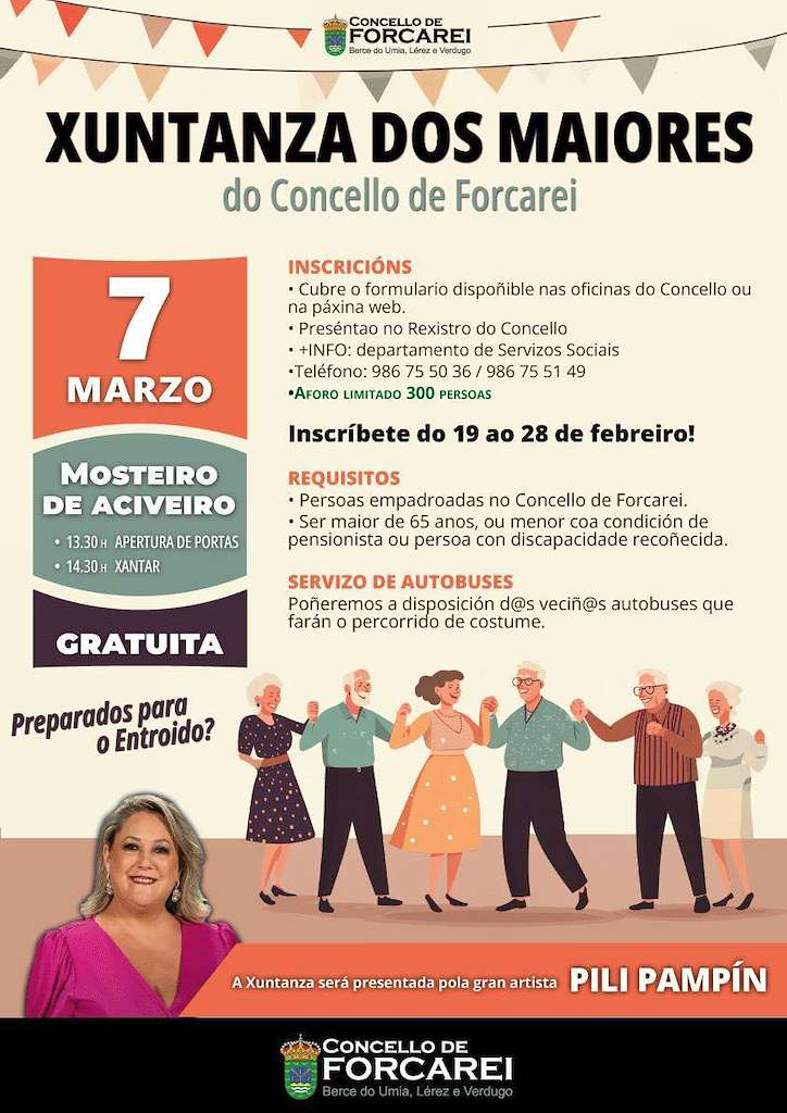 Xuntanza dos Maiores en Forcarei