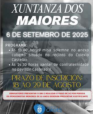Fechas, información, programa, cartel, imágenes, mapa y ubicación de Xuntanza dos Maiores  en  Ordes