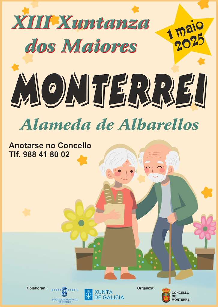 XIII Xuntanza dos Nosos Maiores (2025) en Monterrei
