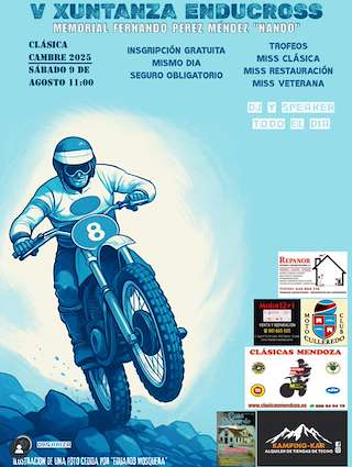 Fechas, información, programa, cartel, imágenes, mapa y ubicación de V Xuntanza Enducross - Memorial Fernando Pérez Méndez "Nando"  en  Cambre
