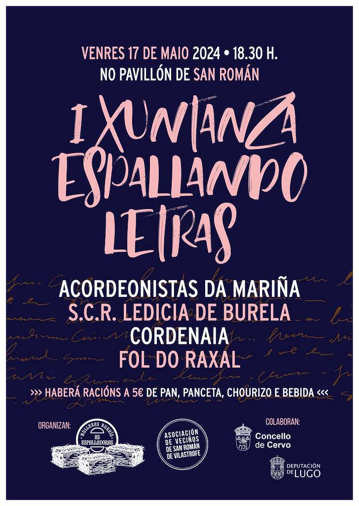 I Xuntanza Espallando Letras en Cervo