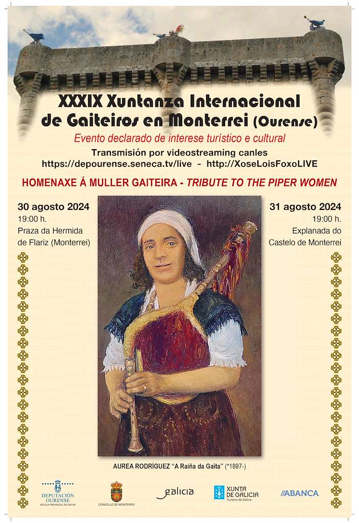 XXXIX Xuntanza Internacional de Gaiteiros en Monterrei