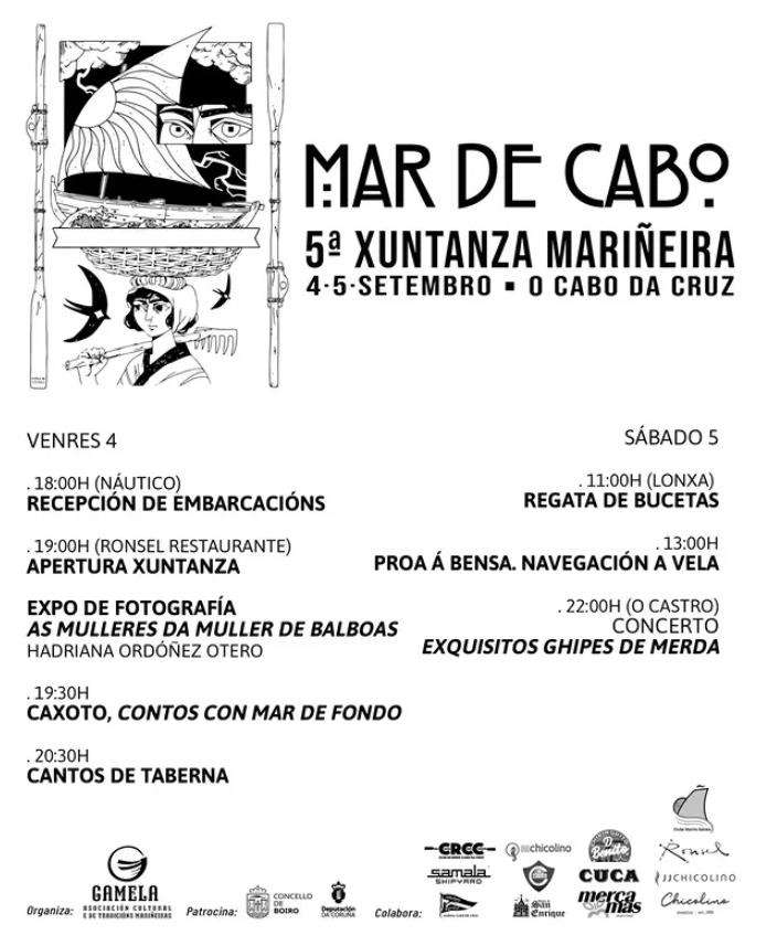V Xuntanza Mariñeira - Mar de Cabo (2026) en Boiro