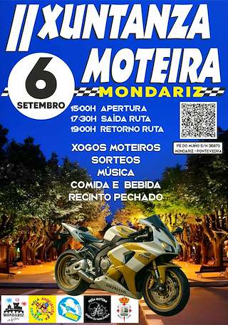 Fechas, información, programa, cartel, imágenes, mapa y ubicación de II Xuntanza Moteira  en  Mondariz
