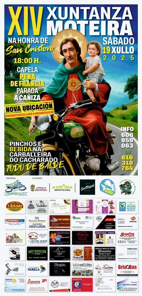 XIV Xuntanza Moteira na honra a San Cristovo en A Caniza