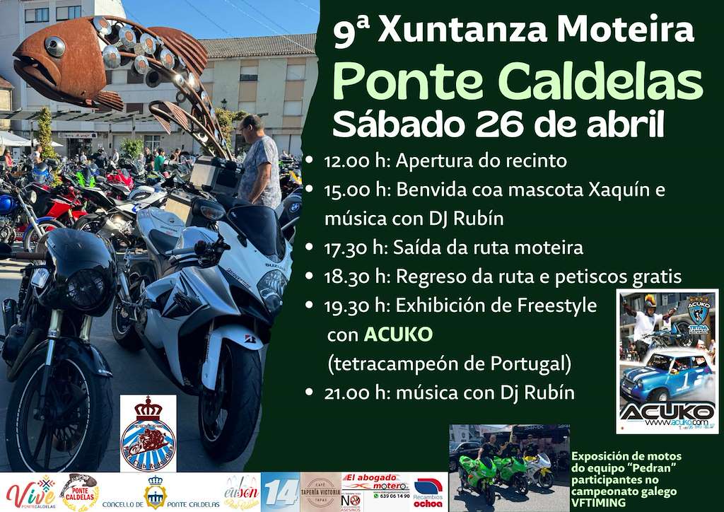 IX Xuntanza Moteira (2025) en Ponte Caldelas