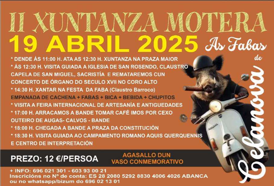 I Xuntanza Motera As Fabas (2024) en Celanova