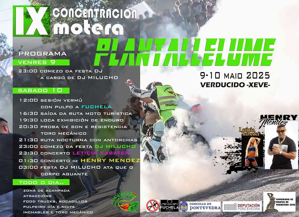 IX Xuntanza Motera Plantallelume de Xeve en Pontevedra