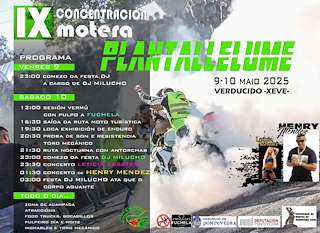Fechas, información, programa, cartel, imágenes, mapa y ubicación de IX Xuntanza Motera Plantallelume de Xeve  en  Pontevedra