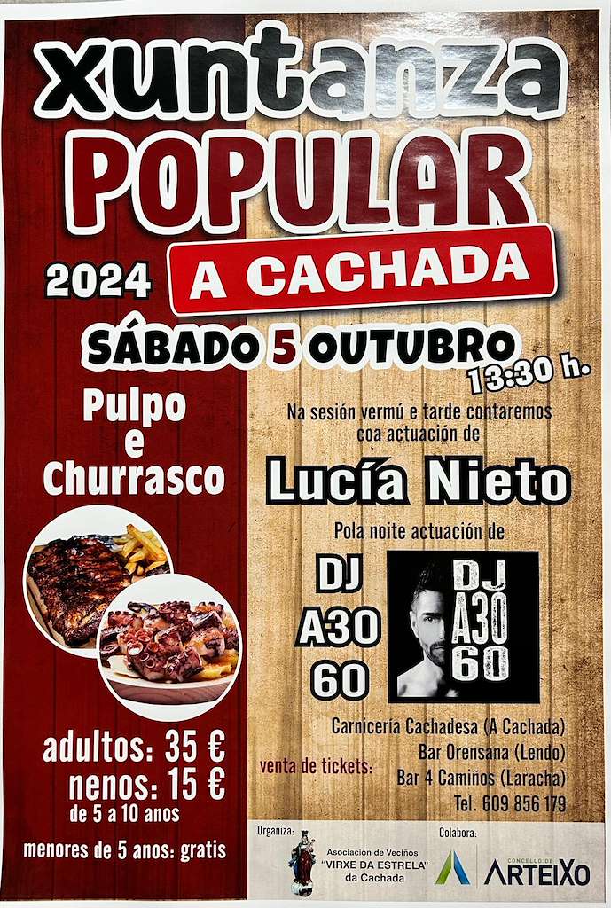 Xuntanza Popular de A Cachada en Arteixo
