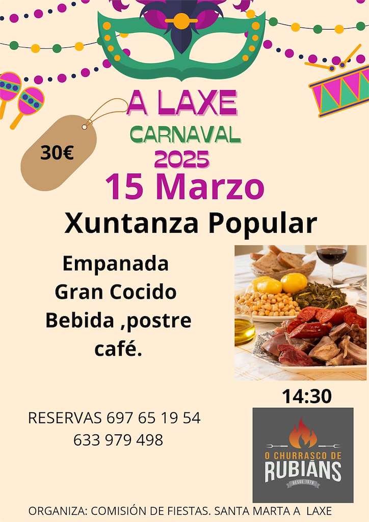 Xuntanza Popular de Carnaval de A Laxe  en Vilagarcía de Arousa