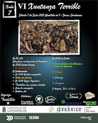 Fechas, información, programa, cartel, imágenes, mapa y ubicación de VI Xuntanza Terrible  en  Gondomar