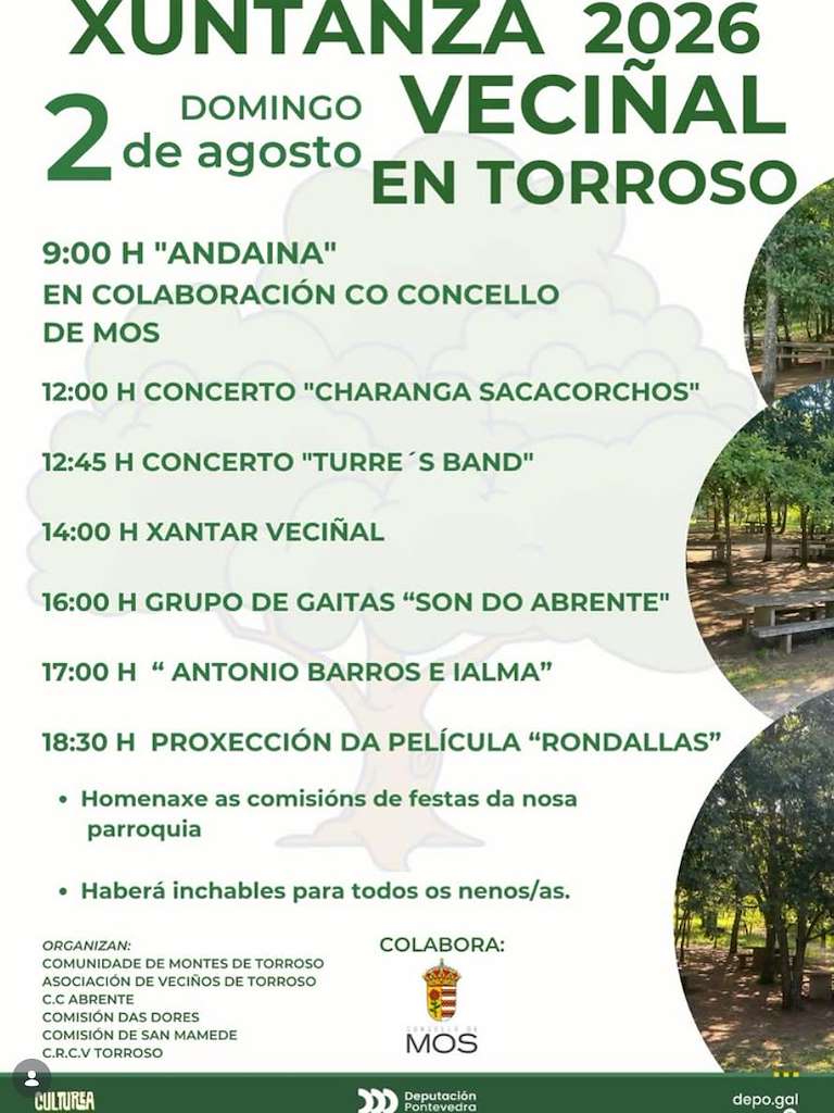Xuntanza Veciñal de Torroso (2026) en Mos