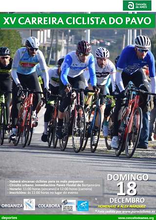 XVIII Carreira Ciclista do Pavo (2025) en Ames