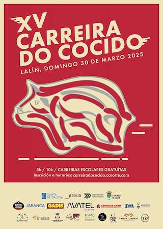 XVI Carreira do Cocido (2026) en Lalín