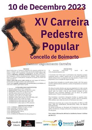 XVi Carreira Pedestre en Boimorto