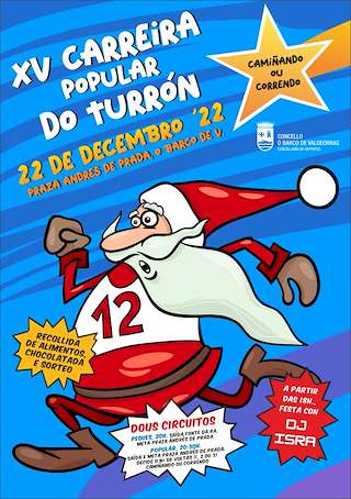 XVIII Carreira Popular do Turrón (2025) en O Barco de Valdeorras