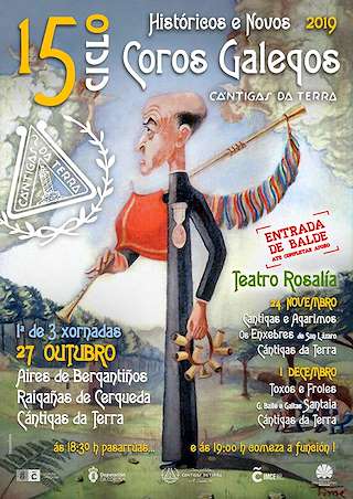 XIX Ciclo Coros Novos e Históricos Cántigas da Terra en A Coruña