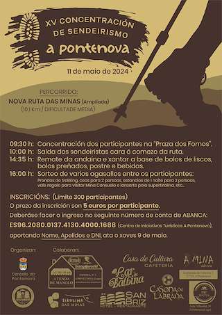 XVII Concentración de Asoc. de Sendeirismo e Tempo Libre de Galicia e Asturias (2026) en A Pontenova