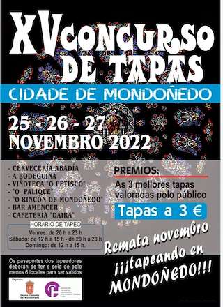 XVIII Ruta de Tapas (2025) en Mondoñedo