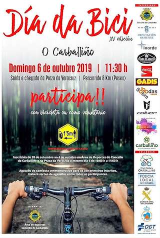 XXI Día da Bici (2026) en O Carballiño